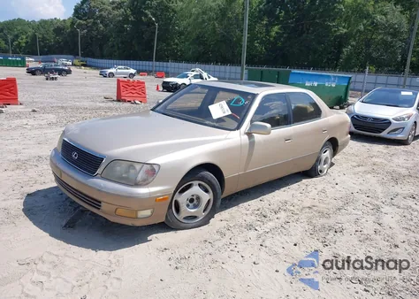 1999 Lexus Ls 400 из США, поврежденный, VIN JT8BH28F7X0146328